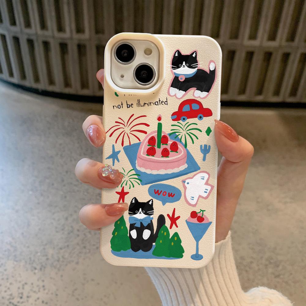Strawberry Cake Cat Suitable for Apple 16 Mobile Phone Case IPhone 15/14plus/13promax Silicone 12 Apple 16
Strawberry Cake Cat Suitable for Apple 16 Mobile Phone Case IPhone 15/14plus/13promax Silicone 12 Apple 16