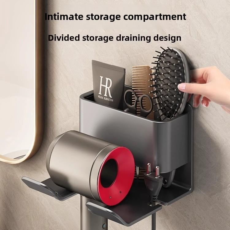 Bathroom Wall Mounted No-punch Hair Dryer Shelve simplified version молоко, білий колір
Bathroom Wall Mounted No-punch Hair Dryer Shelve simplified version молоко, білий колір