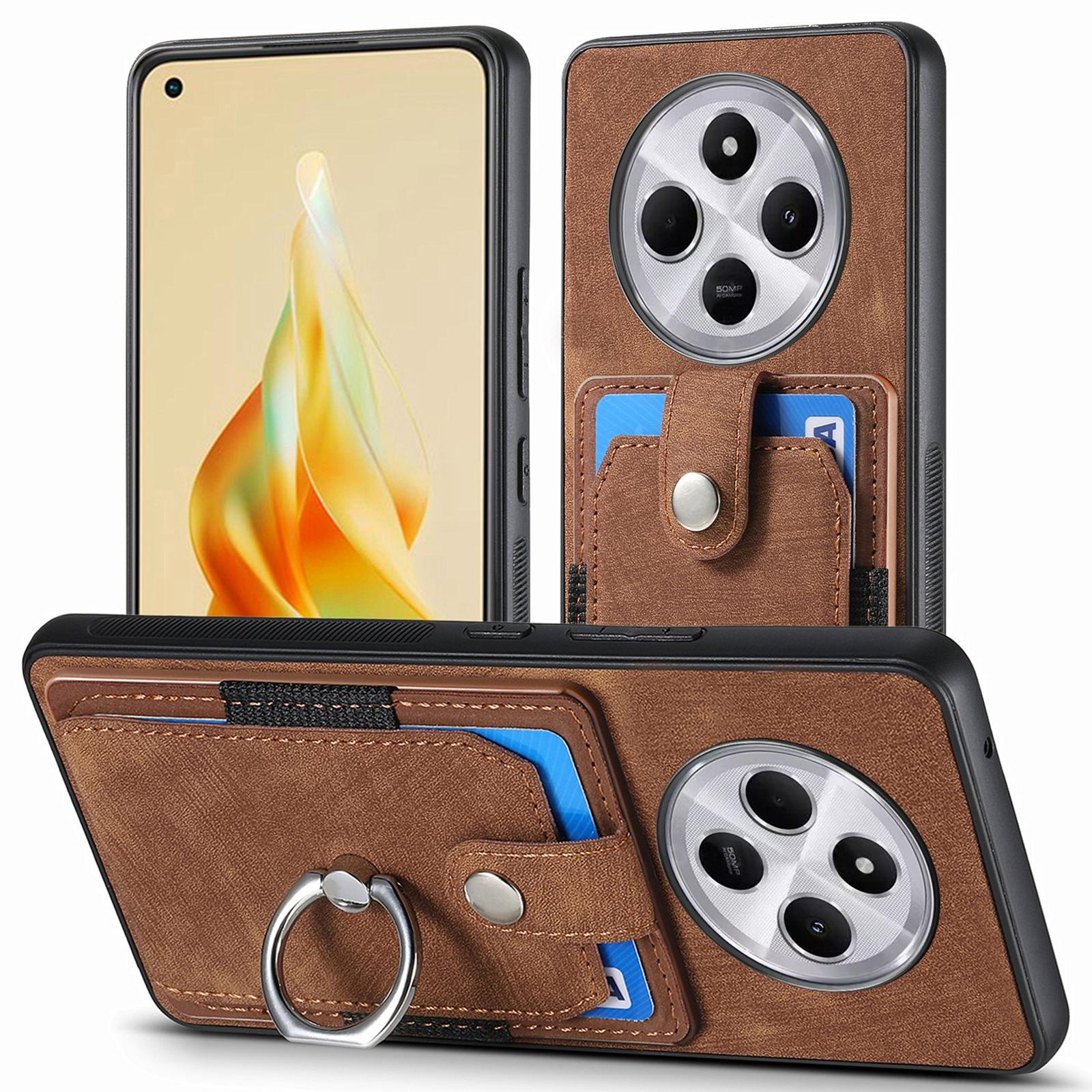 Kickstand Phone Case For Xiaomi Redmi 14C 4G/14R 5G/Poco C75 4G Leather+TPU Non-Slip Protective Cover Card Slots Brown
Kickstand Phone Case For Xiaomi Redmi 14C 4G/14R 5G/Poco C75 4G Leather+TPU Non-Slip Protective Cover Card Slots Brown