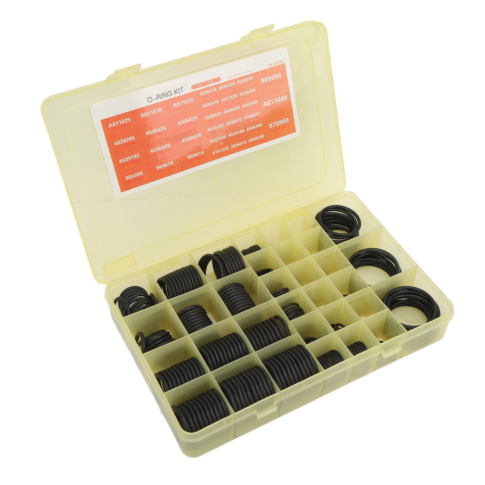 383 шт. набор колец O комплект уплотнений для системы кондиционирования воздуха 4138938 замена для Hitachi
383 шт. набор колец O комплект уплотнений для системы кондиционирования воздуха 4138938 замена для Hitachi