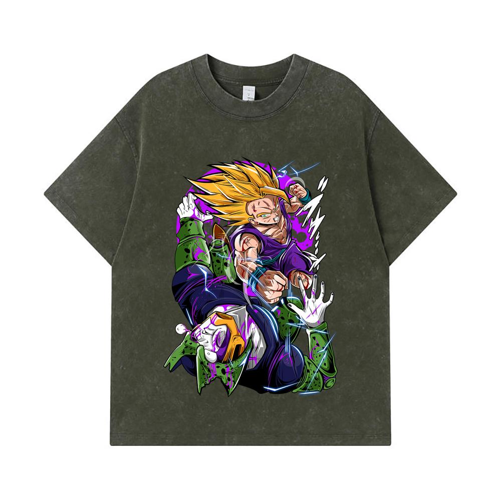 275 GSM Washed T-shirts 100% Cotton Dragon Ball V30 Gohan Cell Print Unisex Heavy Cotton T Shirt S армия зеленый
275 GSM Washed T-shirts 100% Cotton Dragon Ball V30 Gohan Cell Print Unisex Heavy Cotton T Shirt S армия зеленый