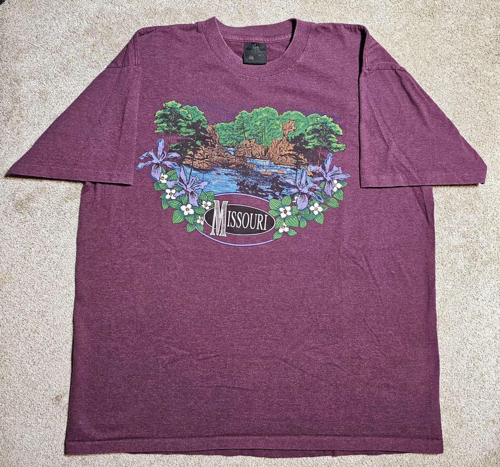 Винтажная футболка 80-х Tennessee River Missouri Мужская XL Гранж Природа Ироничная Готика 2XL
Винтажная футболка 80-х Tennessee River Missouri Мужская XL Гранж Природа Ироничная Готика 2XL