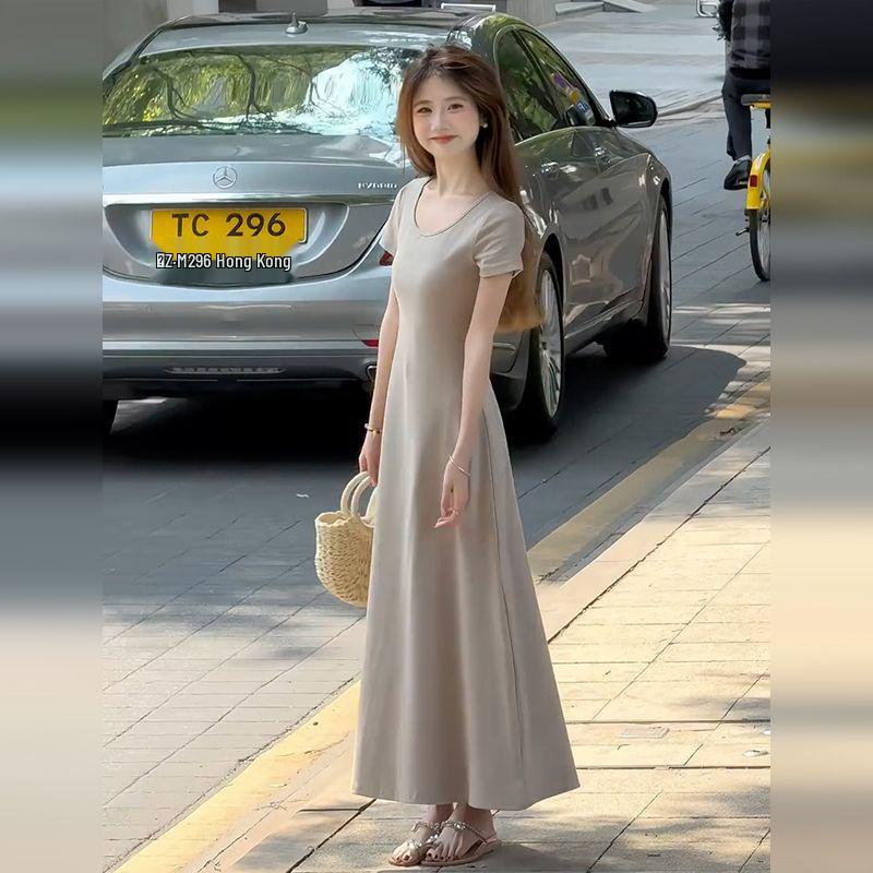 Women s Petite Slim Fit Short Sleeve T-shirt Dress - Solid Color, Waist Cinched, Summer 2026 Style Triple Extra Large (3XL) сірий колір
Women s Petite Slim Fit Short Sleeve T-shirt Dress - Solid Color, Waist Cinched, Summer 2026 Style Triple Extra Large (3XL) сірий колір