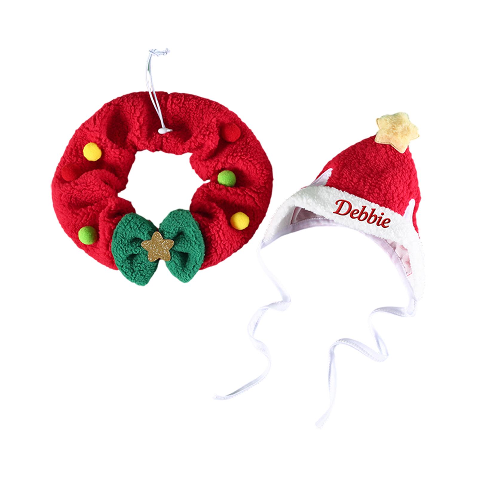 Personalized Pet Plush Christmas Scarf Headband Five-Pointed Star Hat Warm Set One Size красный
Personalized Pet Plush Christmas Scarf Headband Five-Pointed Star Hat Warm Set One Size красный