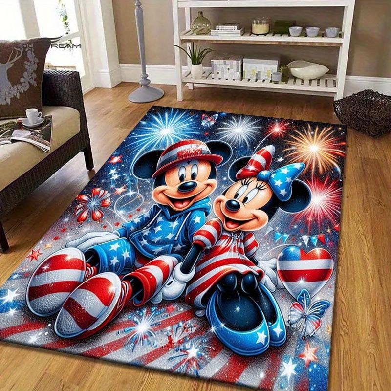 1pc Disney Mickey Mouse Minnie Fireworks Pattern Area Rug Soft Flannel Floor Mat for Living Room, Bedroom, Kitchen, Sofa Coffee Table Floor Mat 60cm by 90cm
1pc Disney Mickey Mouse Minnie Fireworks Pattern Area Rug Soft Flannel Floor Mat for Living Room, Bedroom, Kitchen, Sofa Coffee Table Floor Mat 60cm by 90cm