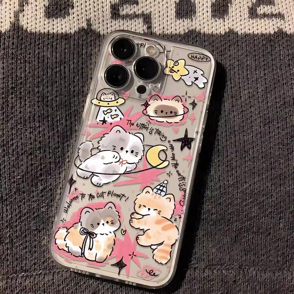 Minimalist Moon-Chasing Cat Case for Apple 13/14/15 Pro Max, 12/11; Transparent, Full Coverage for 16 Pro. 15 Pro
Minimalist Moon-Chasing Cat Case for Apple 13/14/15 Pro Max, 12/11; Transparent, Full Coverage for 16 Pro. 15 Pro
