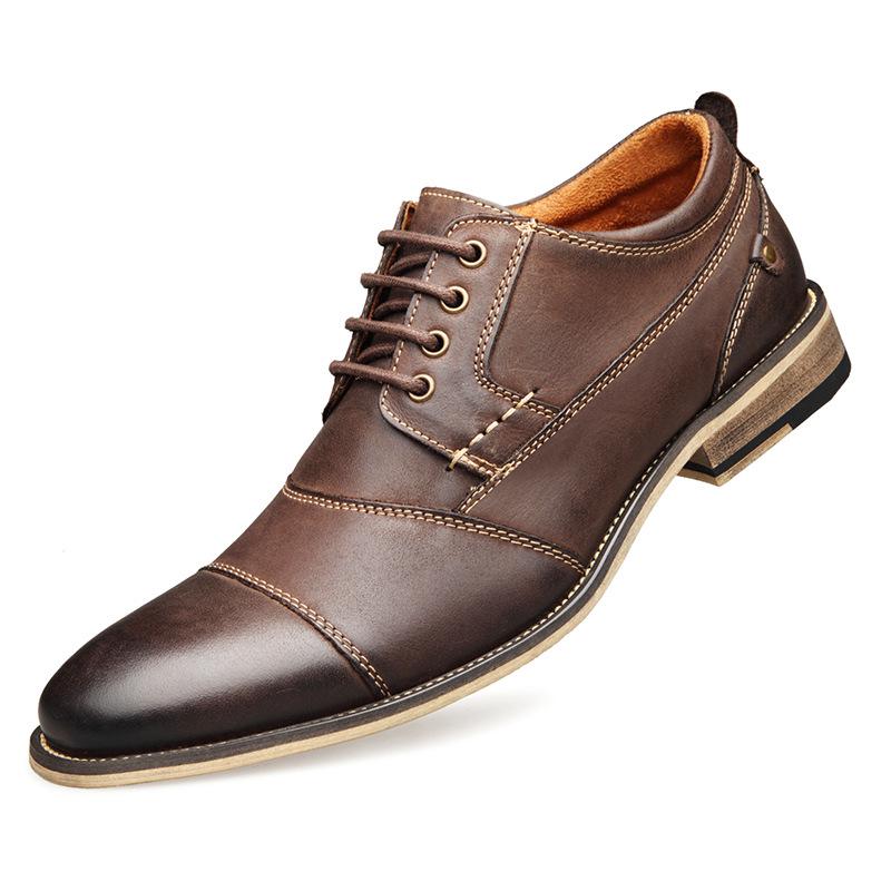 Fashion New Men s Business Dress Shoes Genuine Leather England Fashion Casual Oxfords Shoes Classic Three Colors Size 7.5-13 13
Fashion New Men s Business Dress Shoes Genuine Leather England Fashion Casual Oxfords Shoes Classic Three Colors Size 7.5-13 13