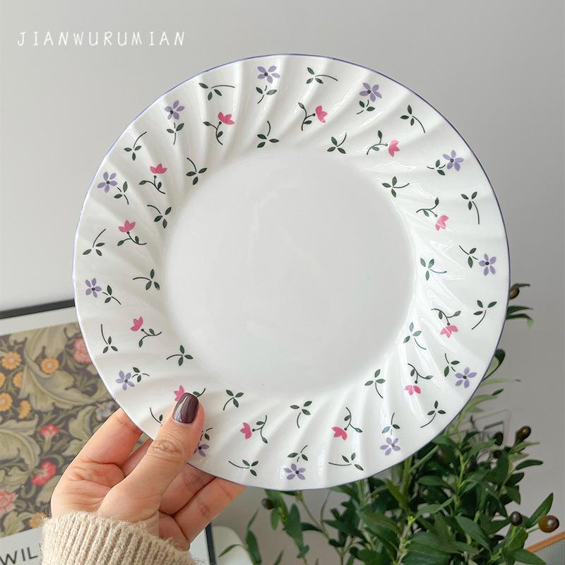 FrenchinsStyle Girl Heart Тарелка в форме цветка Винтажная цветочная домашняя керамическая обеденная тарелка Кондитерское десертное блюдо Итальянская паста
FrenchinsStyle Girl Heart Тарелка в форме цветка Винтажная цветочная домашняя керамическая обеденная тарелка Кондитерское десертное блюдо Итальянская паста