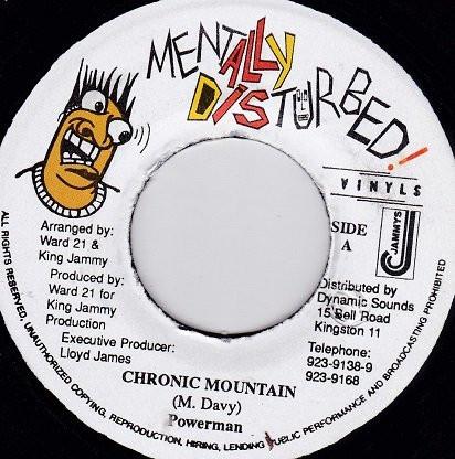 7inch Record POWERMAN / KRAZY KID - Chronic Mountain / Dem Gal Ya NONE Mentally Distur Jamaica Reggae, Ska & Dub Used
7inch Record POWERMAN / KRAZY KID - Chronic Mountain / Dem Gal Ya NONE Mentally Distur Jamaica Reggae, Ska & Dub Used
