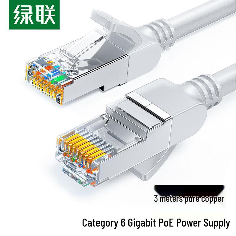 Ugreen Cat6 Gigabit Ethernet Cable
Ugreen Cat6 Gigabit Ethernet Cable
