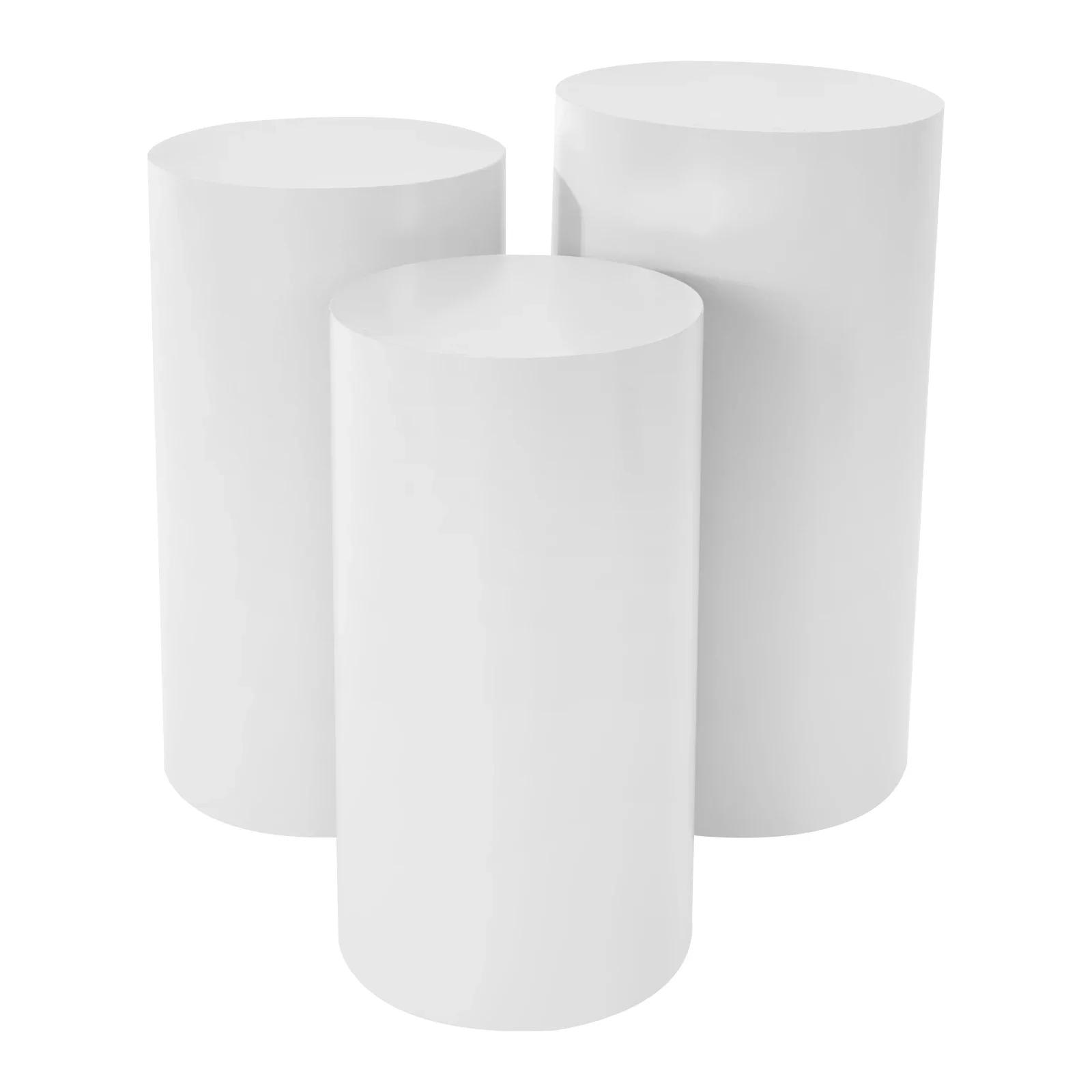 3 шт. Цилиндрические подставки-пьедесталы, Белые цилиндрические подставки для дисплея, Свадебный декор, Декор для детского праздника, Декор для дня рождения, Круглые подставки-пьедесталы белый
3 шт. Цилиндрические подставки-пьедесталы, Белые цилиндрические подставки для дисплея, Свадебный декор, Декор для детского праздника, Декор для дня рождения, Круглые подставки-пьедесталы белый