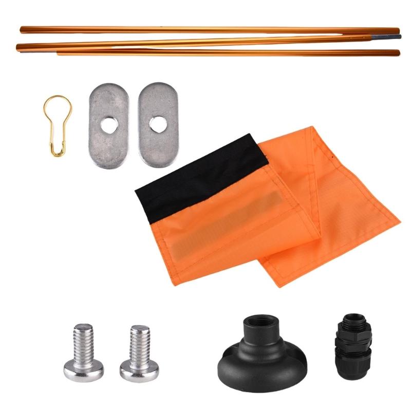 Foldable Aluminum Alloys Light weight Flagpoles with Quick Assembly for Canoeing and Outdoor Event помаранчевий
Foldable Aluminum Alloys Light weight Flagpoles with Quick Assembly for Canoeing and Outdoor Event помаранчевий