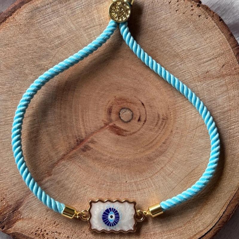 Braided Rope Turkish Ethnic Wind Devil S Eye Bracelet Women S Diamonds Colored Evil Eyes
Braided Rope Turkish Ethnic Wind Devil S Eye Bracelet Women S Diamonds Colored Evil Eyes