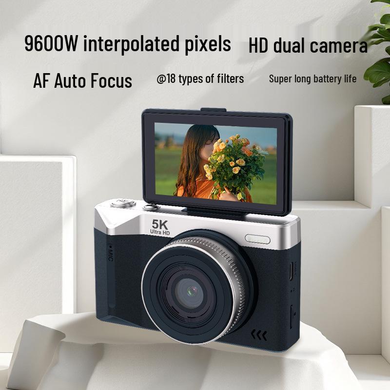 Retro 5K HD Portable Campus Camera with 9400W Pixel for Digital Video Shooting 32G Memory Card
Retro 5K HD Portable Campus Camera with 9400W Pixel for Digital Video Shooting 32G Memory Card