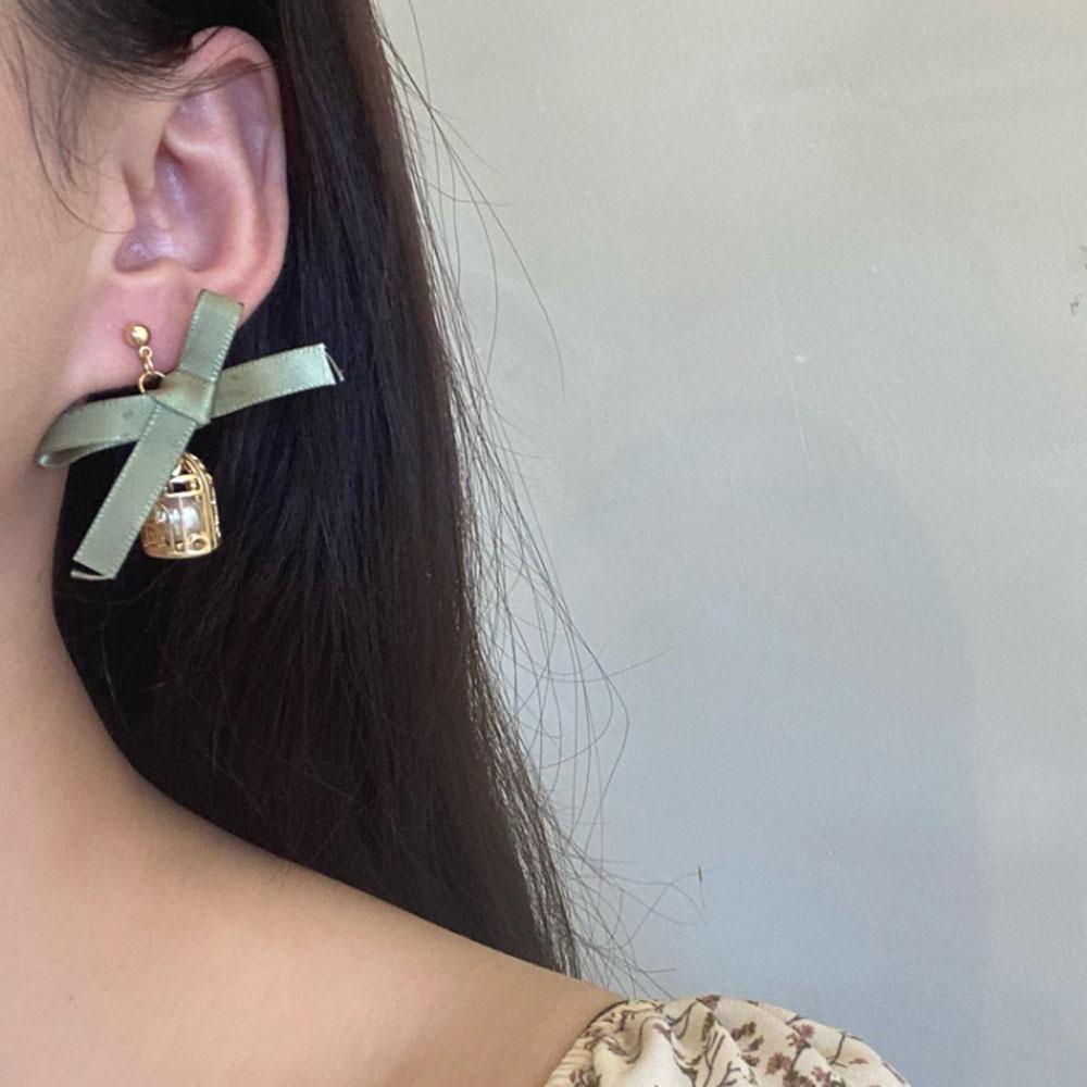 Elegant Green Asymmetric Ribbon Bow Bird Clip Earrings Earrings Dangle Earrings Ear Studs Ear studs
Elegant Green Asymmetric Ribbon Bow Bird Clip Earrings Earrings Dangle Earrings Ear Studs Ear studs
