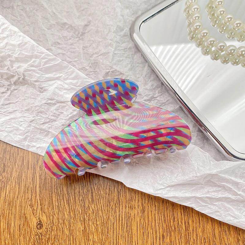 Винтажный цветочный коготь для волос женский темперамент элегантный принт коготь заколки для волос краб красочные заколки для волос в виде акулы аксессуары для волос 2024
Винтажный цветочный коготь для волос женский темперамент элегантный принт коготь заколки для волос краб красочные заколки для волос в виде акулы аксессуары для волос 2024