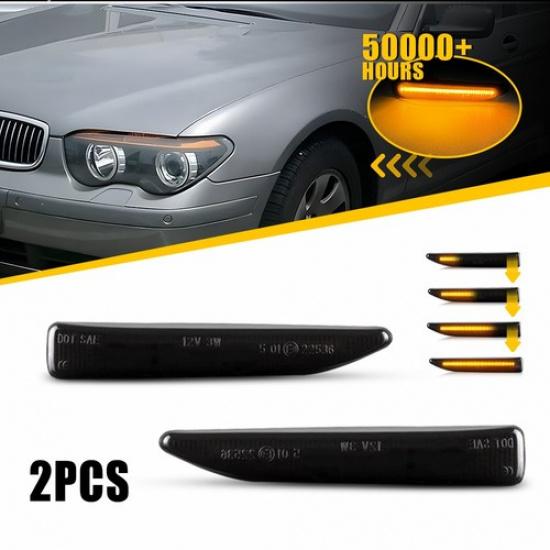 Amber Sequential Side LED Marker Light For 2002-2008 BMW E65 E66 E67 745LI 750LI
Amber Sequential Side LED Marker Light For 2002-2008 BMW E65 E66 E67 745LI 750LI