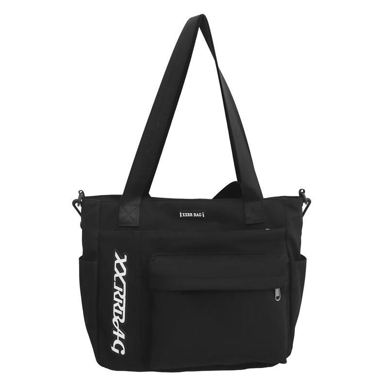 Студенческая большая сумка Сумка через плечо Сумка через плечо чёрный
Студенческая большая сумка Сумка через плечо Сумка через плечо чёрный