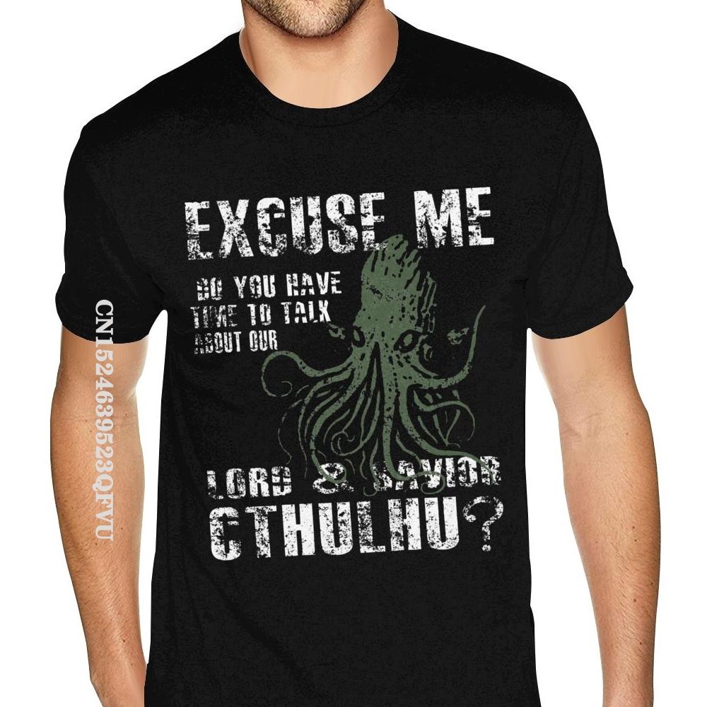 Cthulhu T Shirt Excuse Me Do You Have A Moment To Talk About Our Lord Cthulhu T-Shirt Men Mens Funny Gothic Style Anime Tshirt XXXL кавовий
Cthulhu T Shirt Excuse Me Do You Have A Moment To Talk About Our Lord Cthulhu T-Shirt Men Mens Funny Gothic Style Anime Tshirt XXXL кавовий