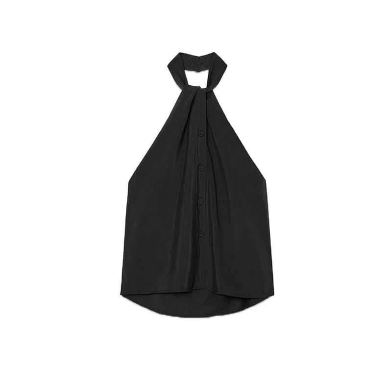 Hanging Collar Vest Style Tops Vest 5427709 Vertical Mid Waist Wide Leg Casual Trousers 8338405 Black Tops L
Hanging Collar Vest Style Tops Vest 5427709 Vertical Mid Waist Wide Leg Casual Trousers 8338405 Black Tops L