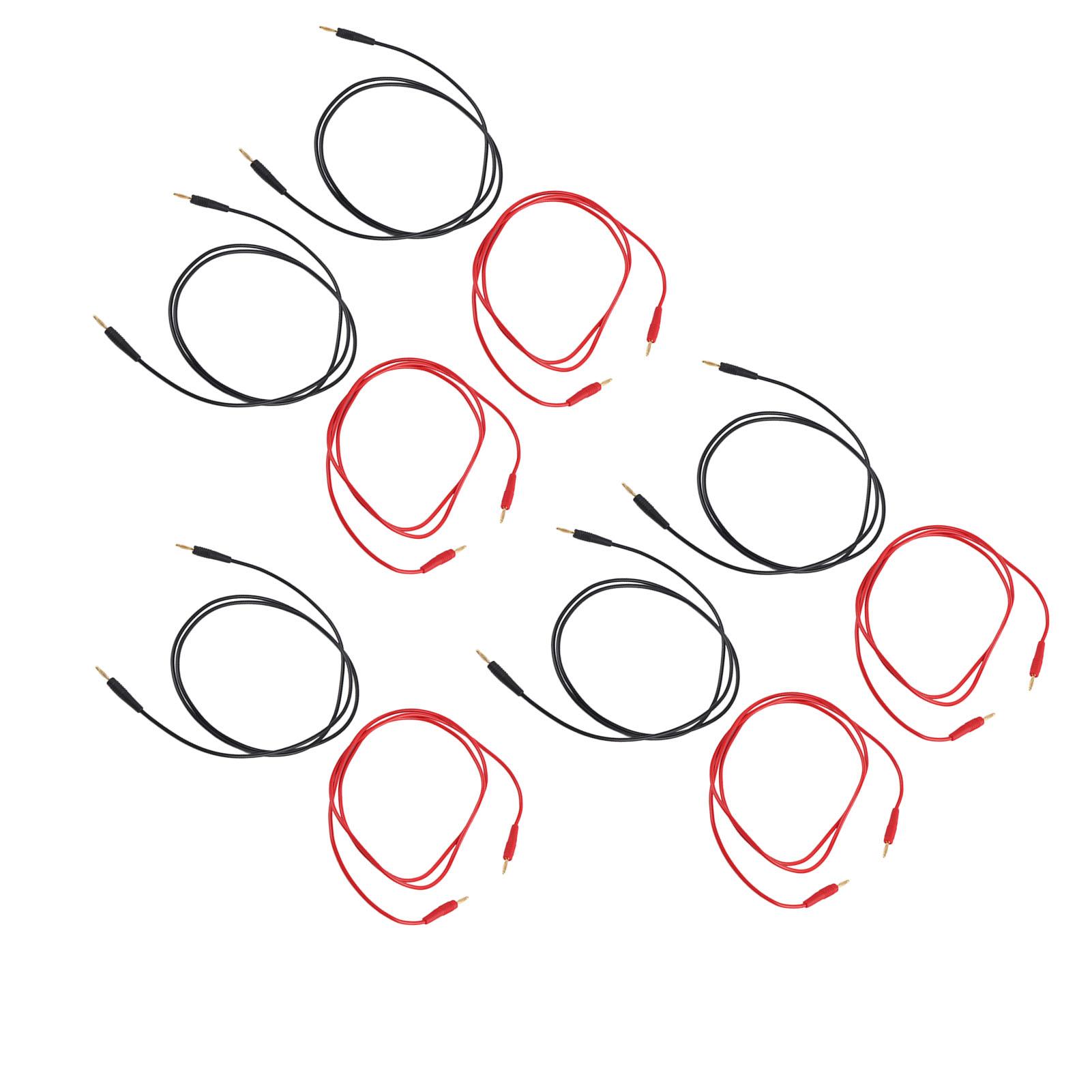 5 Sets Banana Test Testing Cable Male to Male 2mm 30V AC 60V DC 10A Accessory Set Kit
5 Sets Banana Test Testing Cable Male to Male 2mm 30V AC 60V DC 10A Accessory Set Kit