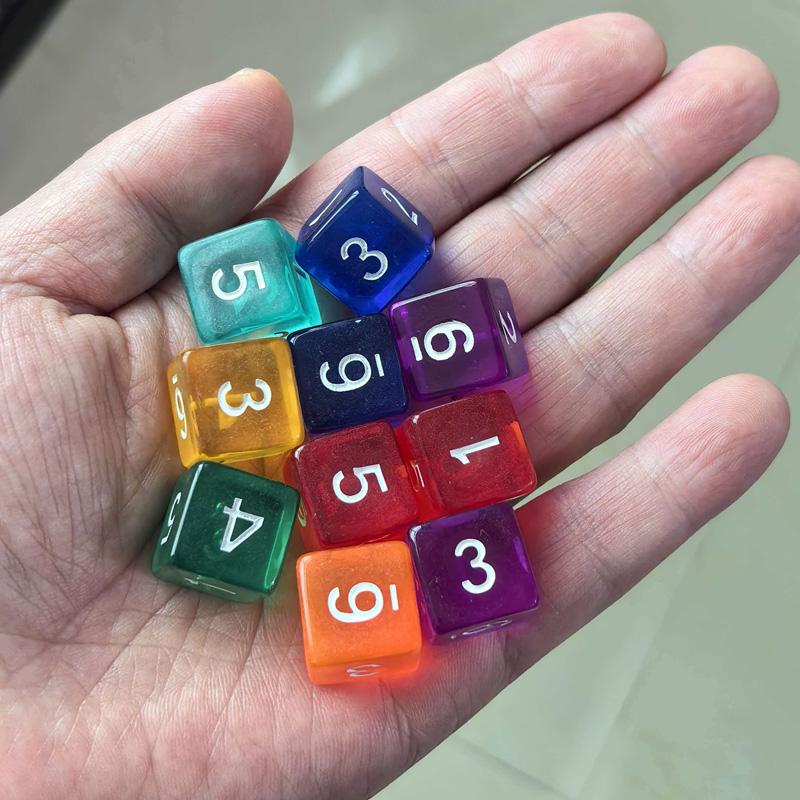 10PCS 16MM Square Dice with Numbers 1-6 Math Learning For Kids Adults Board Games Accessories and Classroom Activities
10PCS 16MM Square Dice with Numbers 1-6 Math Learning For Kids Adults Board Games Accessories and Classroom Activities