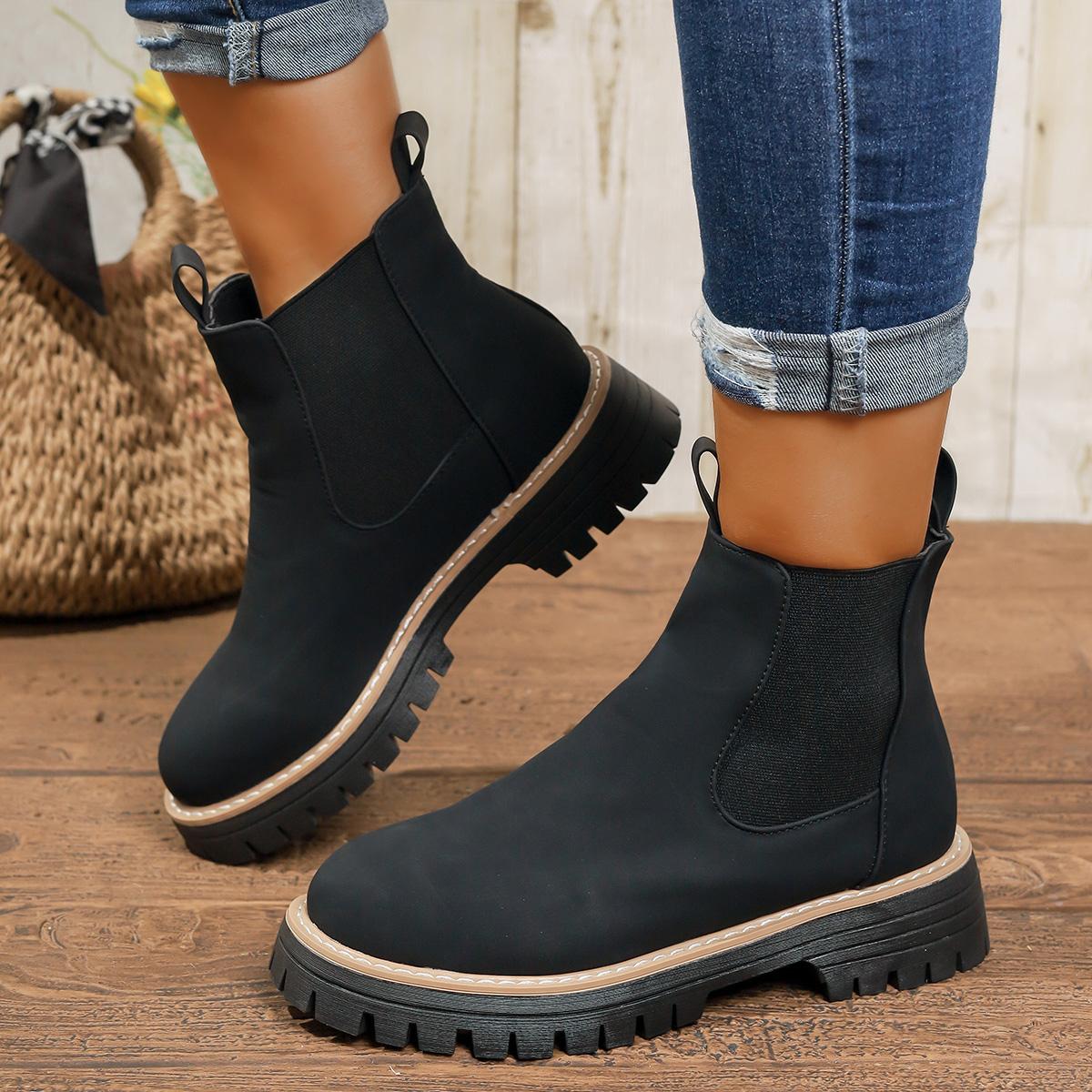 Женские ботильоны осенние слипоны на платформе женские ботинки на толстой подошве удобная обувь в британском стиле кожаные ботинки челси женские 36 чёрный
Женские ботильоны осенние слипоны на платформе женские ботинки на толстой подошве удобная обувь в британском стиле кожаные ботинки челси женские 36 чёрный