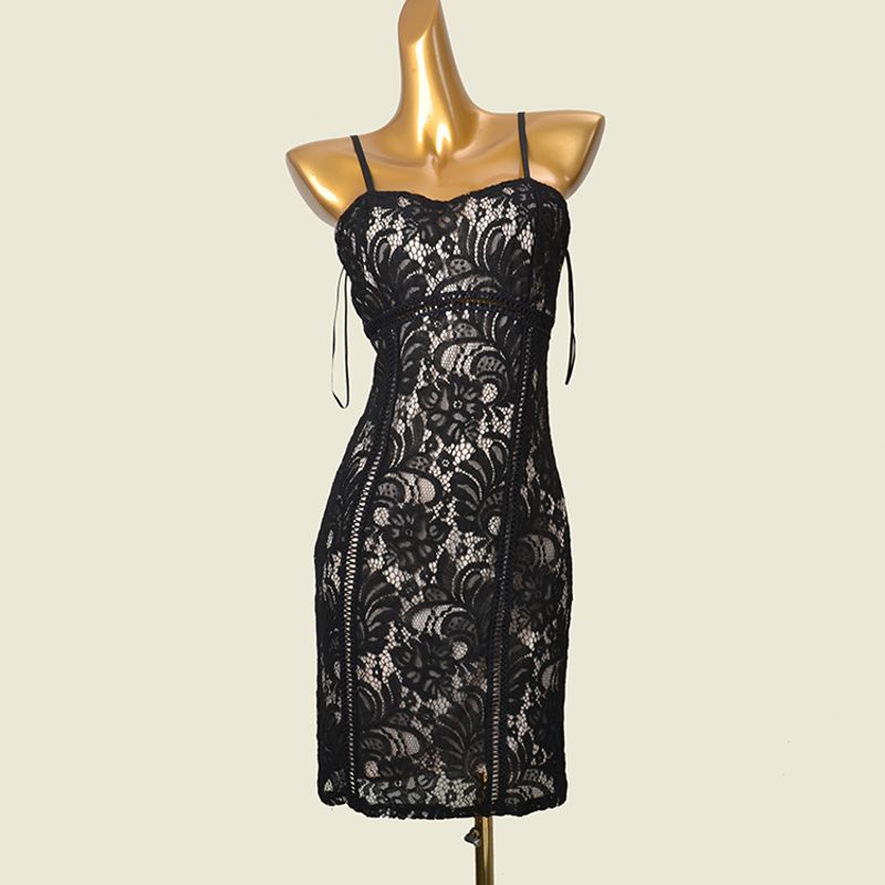 Кружевное прозрачное облегающее платье, стройнящее фигуру, экспортная модель, тонкие бретели Black USA4
Кружевное прозрачное облегающее платье, стройнящее фигуру, экспортная модель, тонкие бретели Black USA4