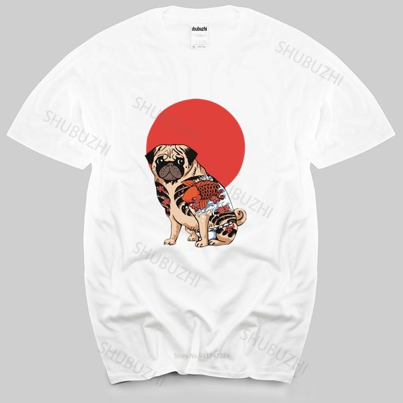 new arrived men tshirt summer Yakuza Pug Men tshirt short sleeve casual tops hipster cartoon tattoo pug male cotton teeshirt 4XL
new arrived men tshirt summer Yakuza Pug Men tshirt short sleeve casual tops hipster cartoon tattoo pug male cotton teeshirt 4XL