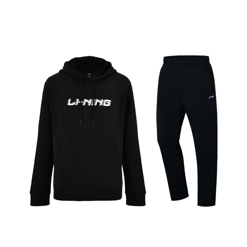 Li-Ning Minimalist Letter Logo Comfortable Soft Versatile Sweatshirt Straight Loose Elastic Waist Long Pants Casual Sports Suit AWDTF33-1+AKLT243-1 S
Li-Ning Minimalist Letter Logo Comfortable Soft Versatile Sweatshirt Straight Loose Elastic Waist Long Pants Casual Sports Suit AWDTF33-1+AKLT243-1 S