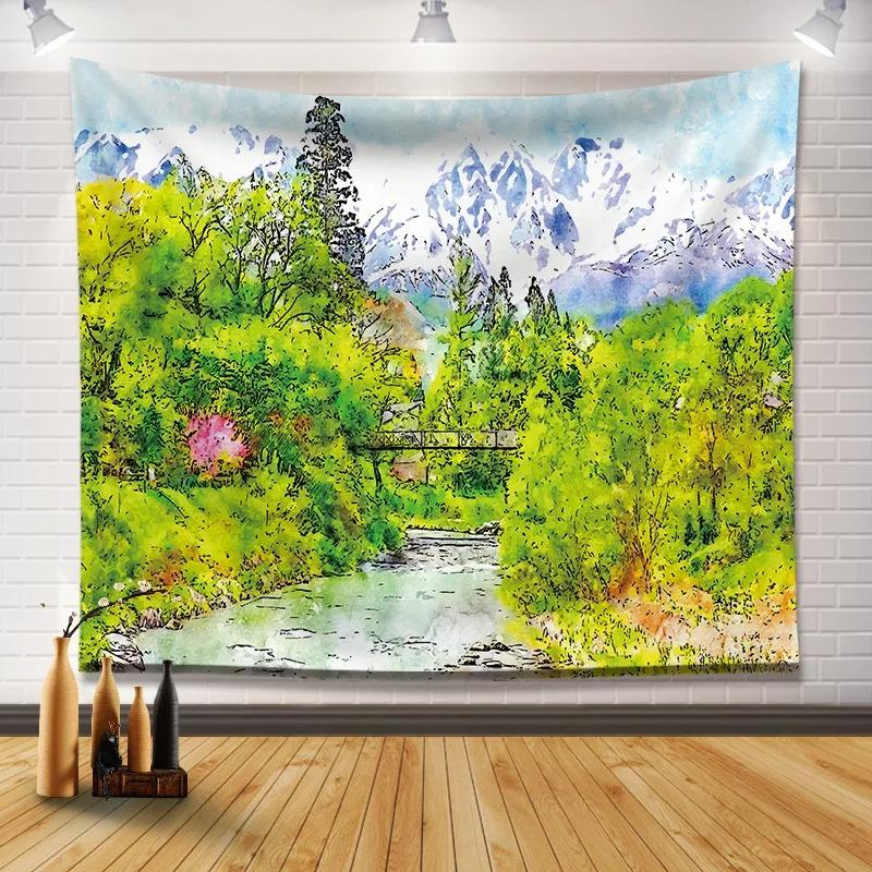 Пасторальный пейзаж Картина маслом Гобелен Украшение стены дома Гобелен Спальня Гостиная Гобелен 100x75cm
Пасторальный пейзаж Картина маслом Гобелен Украшение стены дома Гобелен Спальня Гостиная Гобелен 100x75cm
