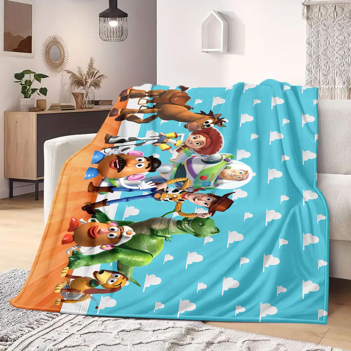 ToyStory Flannel Blanket Cartoon Print for Travel Picnics Bedrooms Sofas Beds Chairs Home Decor All Seasons Unique Style 75x90cm
ToyStory Flannel Blanket Cartoon Print for Travel Picnics Bedrooms Sofas Beds Chairs Home Decor All Seasons Unique Style 75x90cm