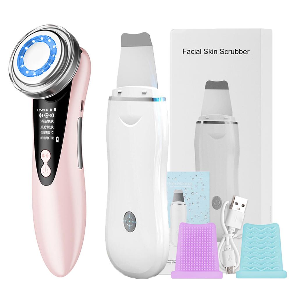 Светодиодная светотерапия для лица Sk Rejuvenation, EMS микротоковая маска для лица и Ultronic Sk Scrubber для удаления Bhead
Светодиодная светотерапия для лица Sk Rejuvenation, EMS микротоковая маска для лица и Ultronic Sk Scrubber для удаления Bhead