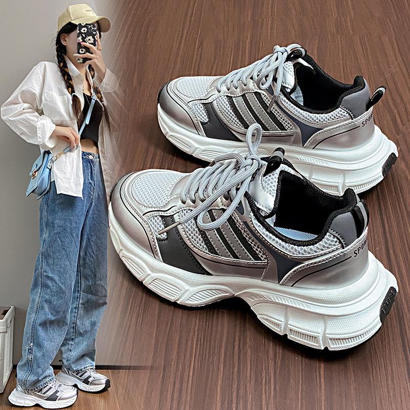Popular dad shoes summer breathable mesh shoes women s 2024 new casual ins thick-soled heightening versatile sports shoes 35
Popular dad shoes summer breathable mesh shoes women s 2024 new casual ins thick-soled heightening versatile sports shoes 35