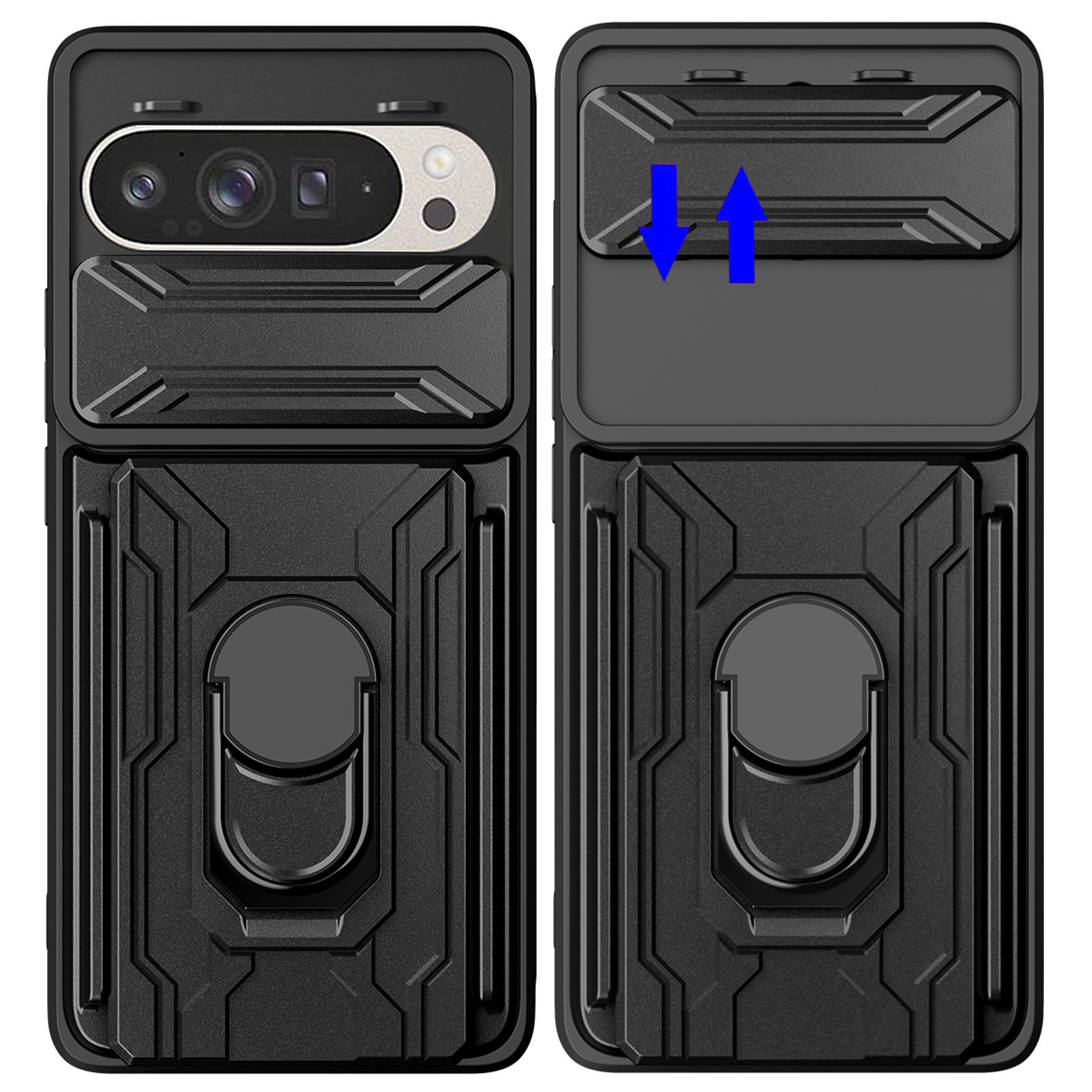 For Google Pixel 9 Pro/Pixel 9 Case PC+TPU Kickstand Phone Back Cover with Camera Slider Black
For Google Pixel 9 Pro/Pixel 9 Case PC+TPU Kickstand Phone Back Cover with Camera Slider Black