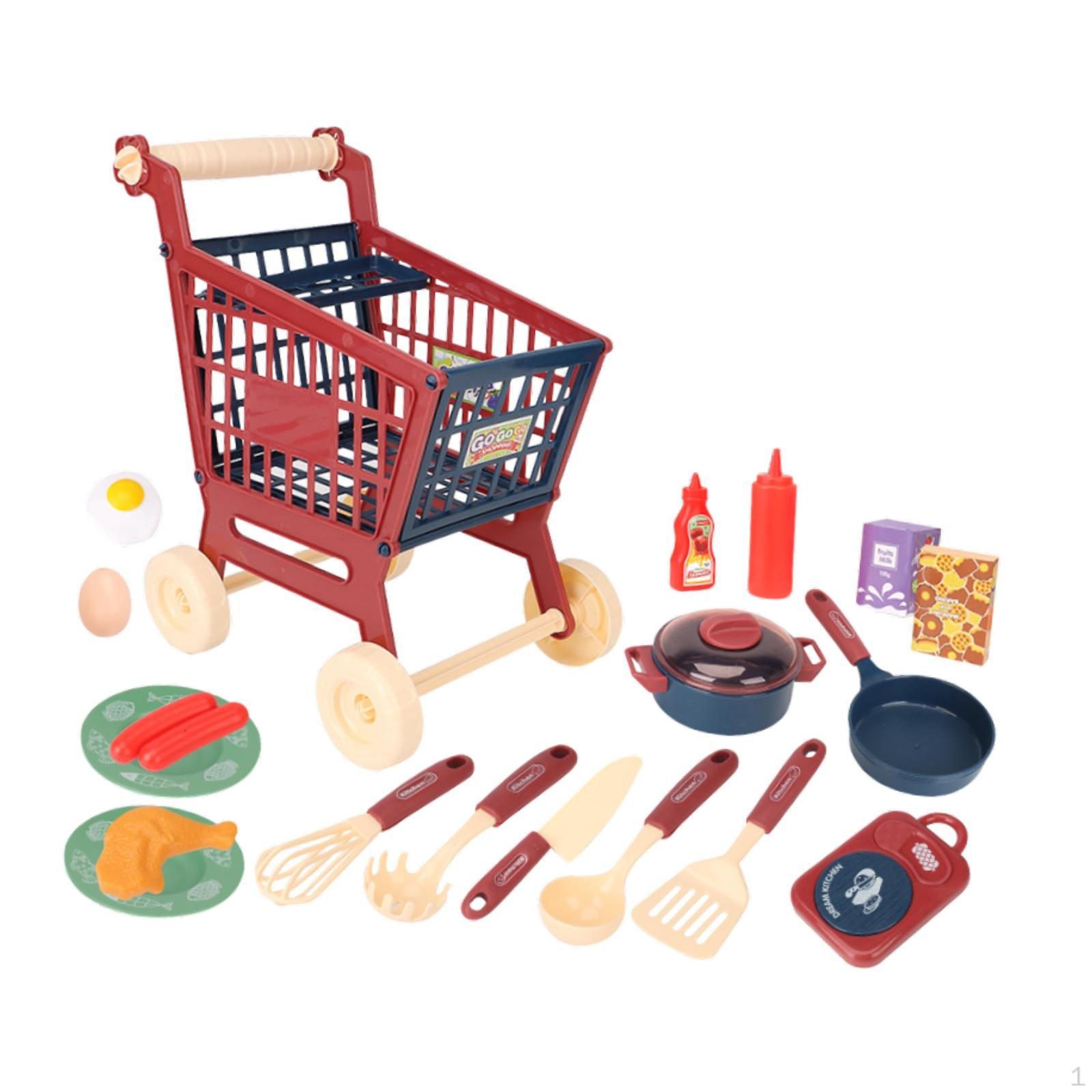 Kids Shopping Cart Trolley Play Set Pretend Early Learning Realistic Creative Simulation
Kids Shopping Cart Trolley Play Set Pretend Early Learning Realistic Creative Simulation