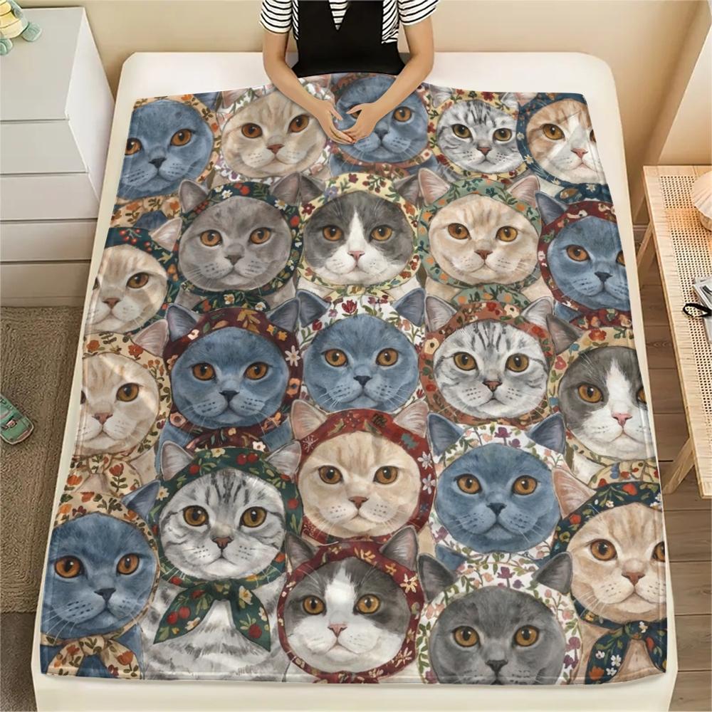 1PC Retro Animal Art Print Flannel Blanket, High quality All Seasons, Home Decor, Warmth and Comfort, Perfect for Christmas Gifts 80cm x 120cm
1PC Retro Animal Art Print Flannel Blanket, High quality All Seasons, Home Decor, Warmth and Comfort, Perfect for Christmas Gifts 80cm x 120cm