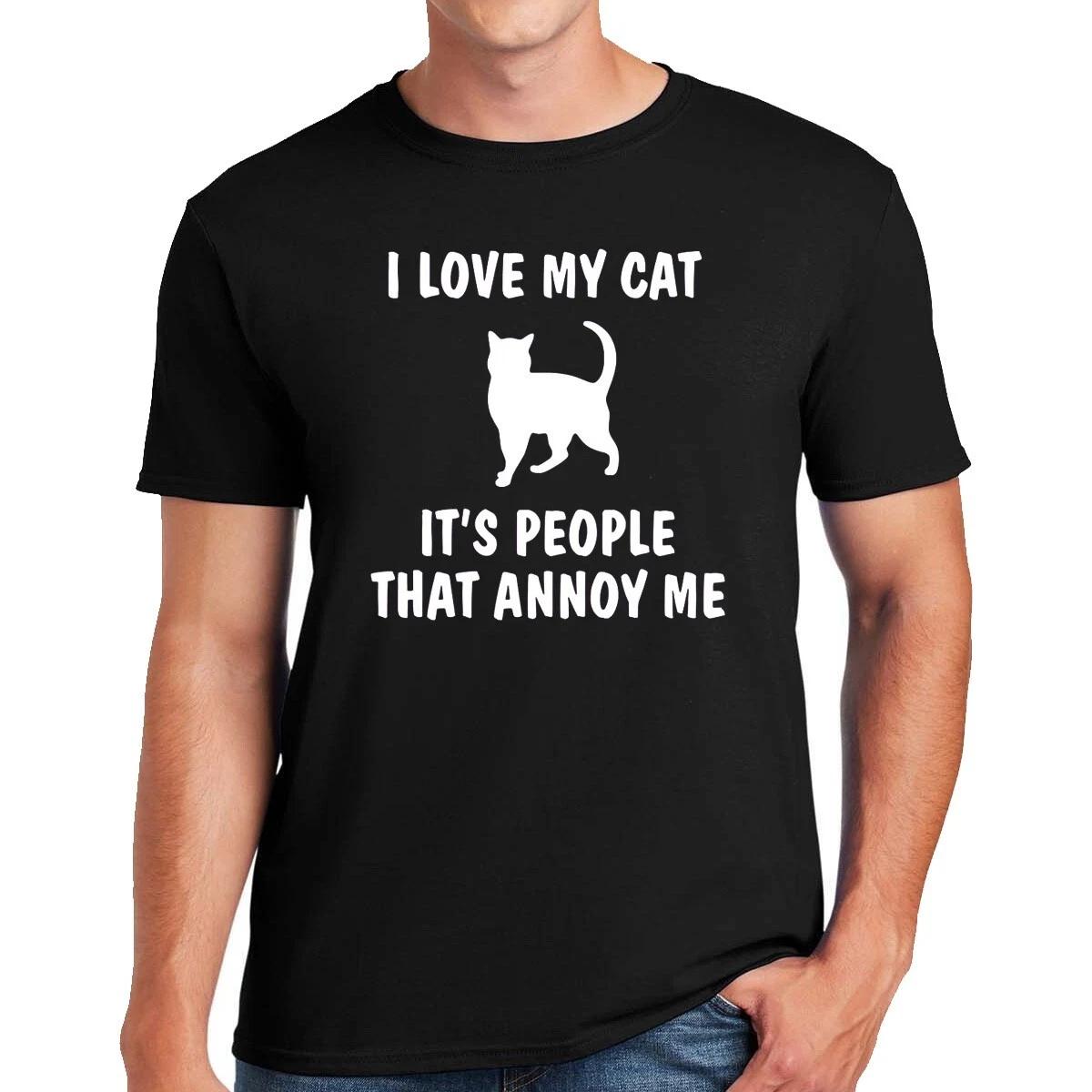Funny I Love My Cat T-Shirt Cat Lover Xmas Mens Ladies Funny Gift Top Tee 4XL
Funny I Love My Cat T-Shirt Cat Lover Xmas Mens Ladies Funny Gift Top Tee 4XL