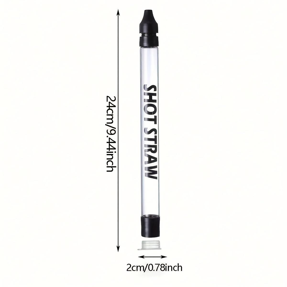 1pc-Shooting Straw, Portable Alcohol Dispenser Straw, Beverage Storage and Mixing Straw, Easy To Fill, Leak Free Sealed
1pc-Shooting Straw, Portable Alcohol Dispenser Straw, Beverage Storage and Mixing Straw, Easy To Fill, Leak Free Sealed