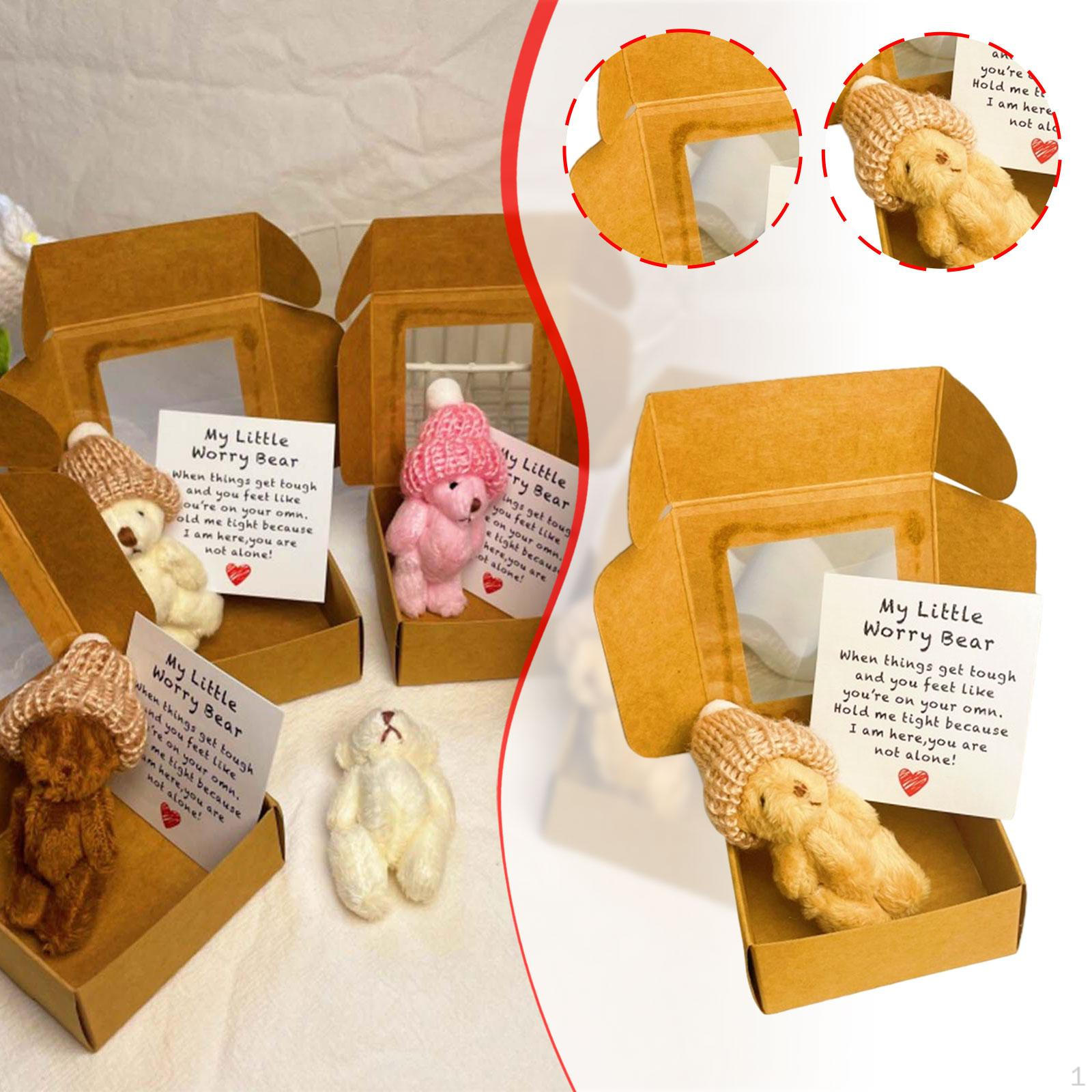 Small Bear with Inspirational Card, Mini Toy for Gifting коричневый
Small Bear with Inspirational Card, Mini Toy for Gifting коричневый