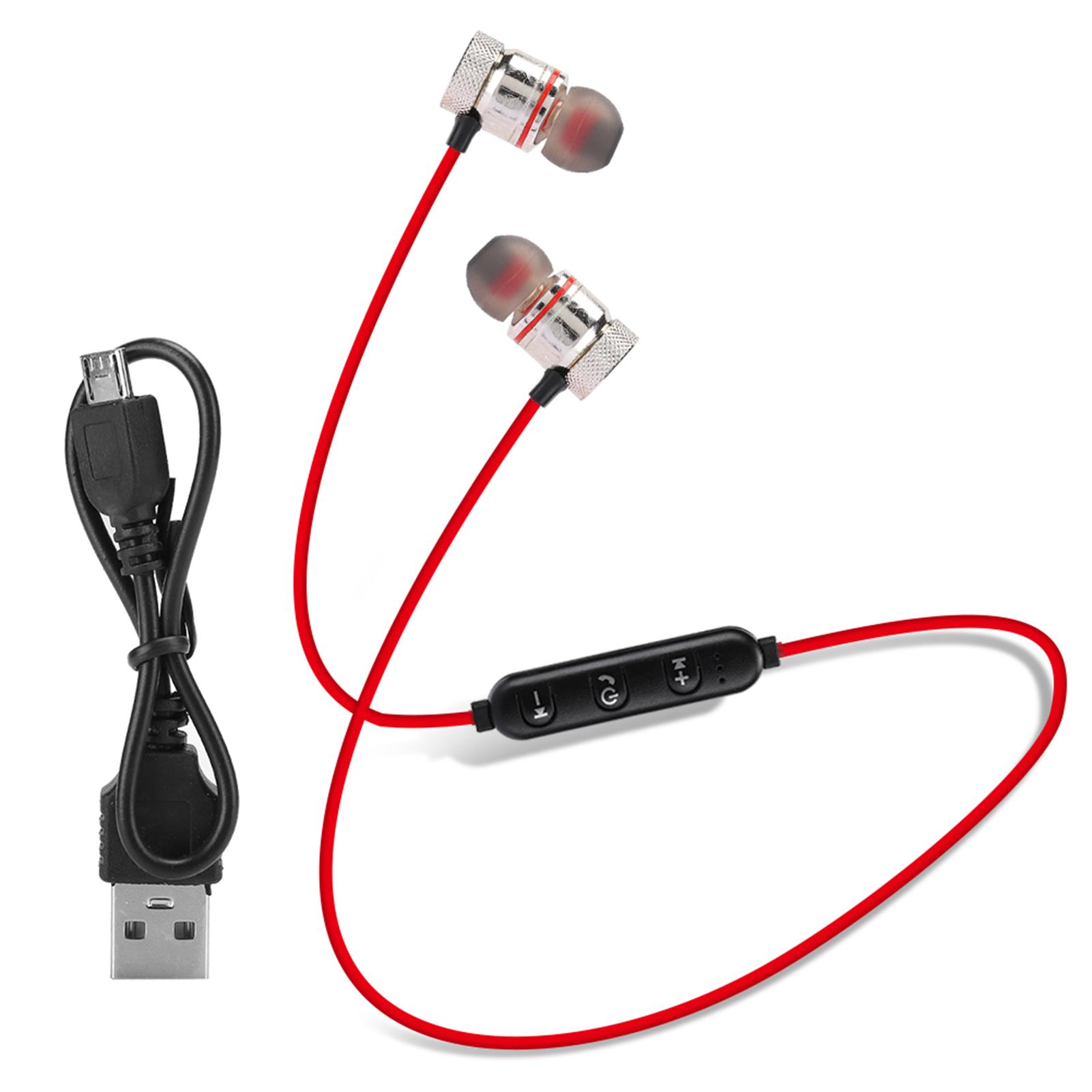 Wireless Bluetooth Sports Earphone InEar Noise Reduction Headphone Headset(rouge ) чорний
Wireless Bluetooth Sports Earphone InEar Noise Reduction Headphone Headset(rouge ) чорний