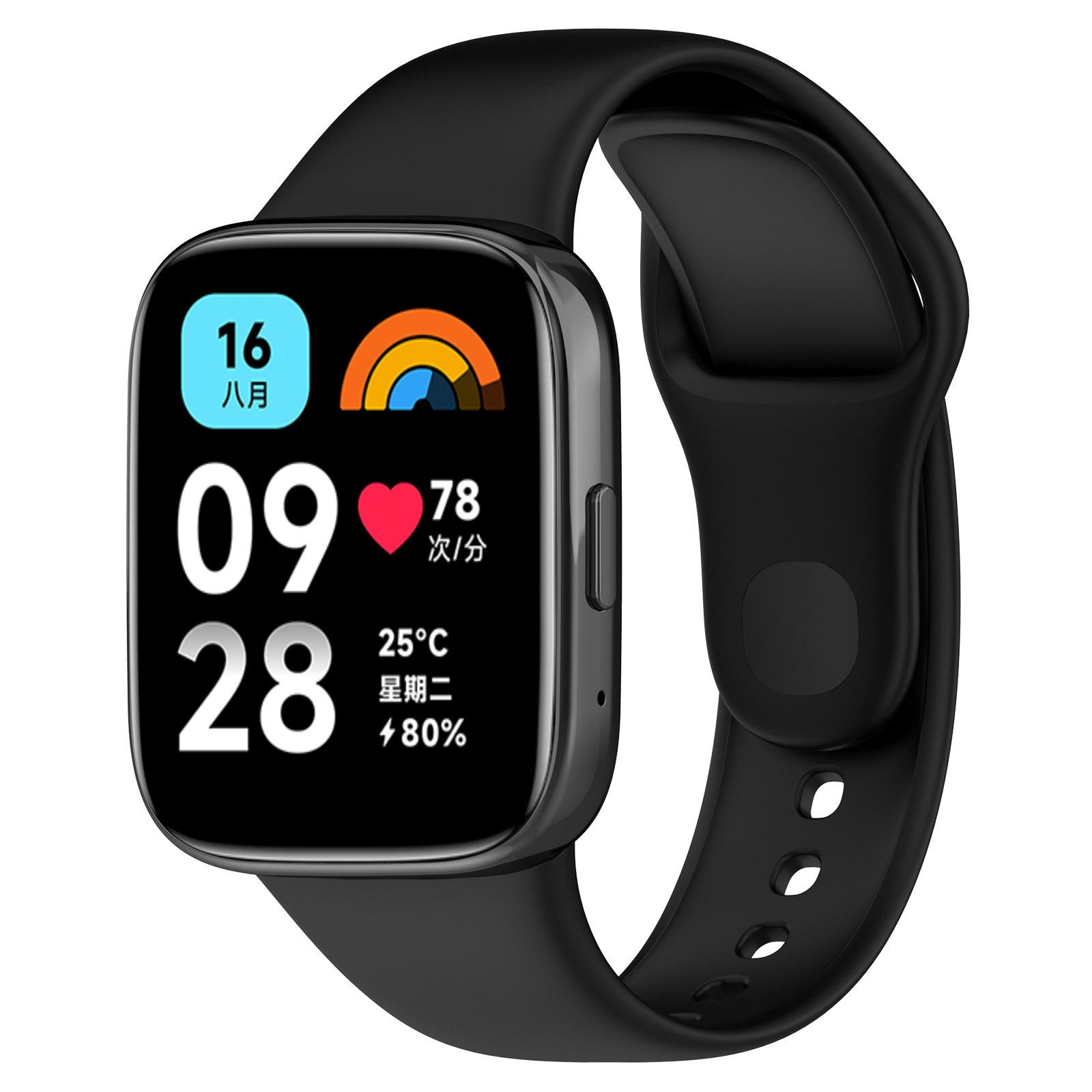 Silicone Sport for Xiaomi Redmi Watch 3 Active Band Soft Belt Wristband Bracelet Replacement Accessories for Redmi Watch 3 Lite for Redmi Watch 3 Active/Lite чорний
Silicone Sport for Xiaomi Redmi Watch 3 Active Band Soft Belt Wristband Bracelet Replacement Accessories for Redmi Watch 3 Lite for Redmi Watch 3 Active/Lite чорний