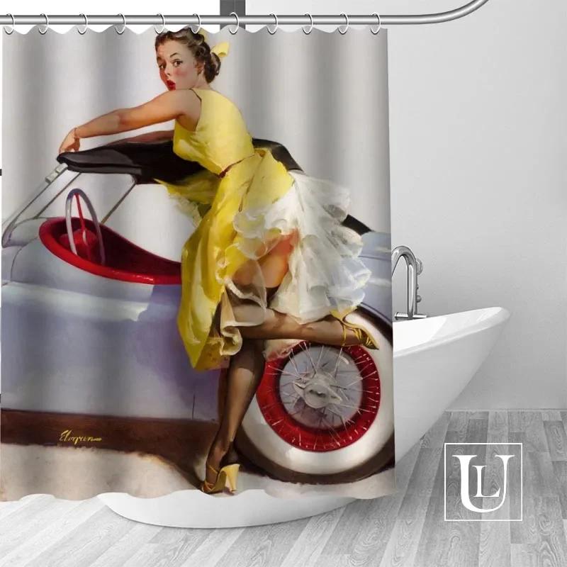 Big New Custom Pin-Up Girl Shower Curtain With Hooks Bathroom Waterproof Polyester Fabric Diy Your Shower Curtain W60H190(CM)-1 Pcs
Big New Custom Pin-Up Girl Shower Curtain With Hooks Bathroom Waterproof Polyester Fabric Diy Your Shower Curtain W60H190(CM)-1 Pcs