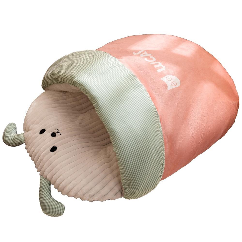 Semi-enclosed Tunnel Cat Nest Warm Plush Cat Bed Pet Bed Dog Kennel Winter S
Semi-enclosed Tunnel Cat Nest Warm Plush Cat Bed Pet Bed Dog Kennel Winter S