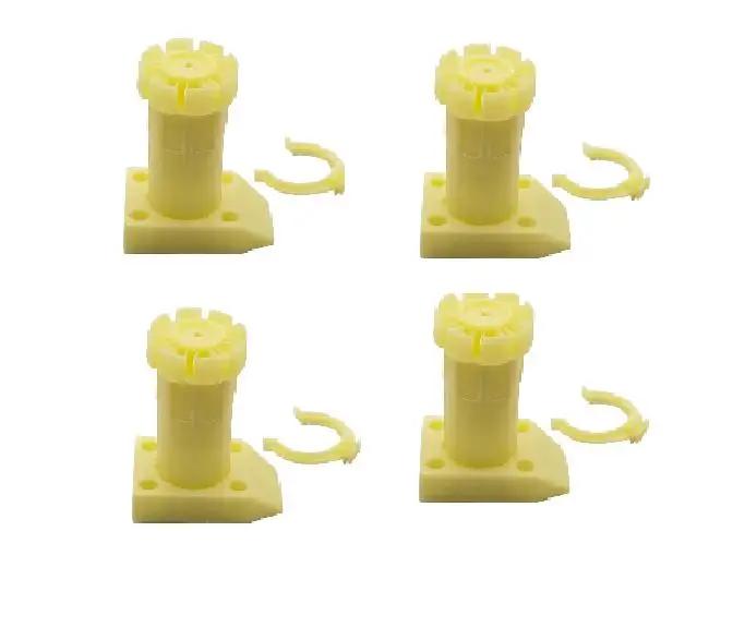 Thickened ABS Plastic Adjustable Cabinet Legs for Furniture Support Feet For Sofa Leveling 3.32x3.94x2.02 inches
Thickened ABS Plastic Adjustable Cabinet Legs for Furniture Support Feet For Sofa Leveling 3.32x3.94x2.02 inches