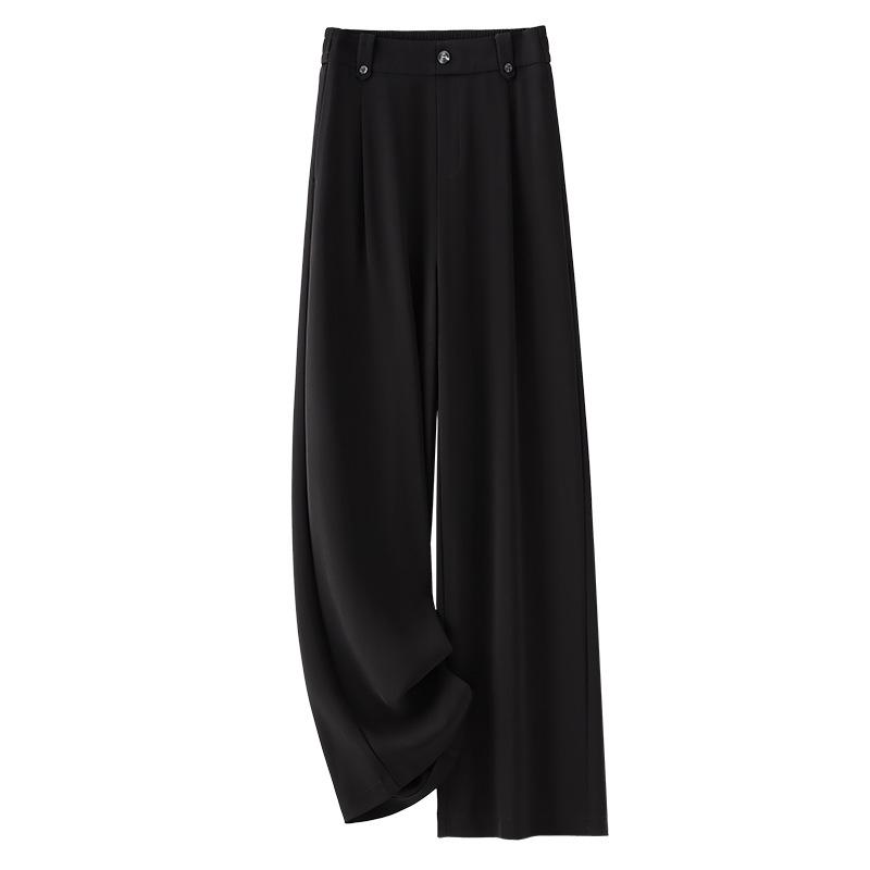 Women s Summer 2025 Black Wide-Leg Slimming Pants - Lightweight, High-End with Flattering Draping L чёрный
Women s Summer 2025 Black Wide-Leg Slimming Pants - Lightweight, High-End with Flattering Draping L чёрный