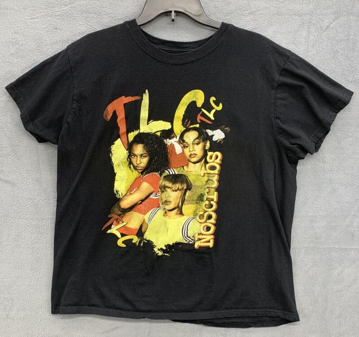 TLC Group Womens T-Shirt XL Black Chilli Left Eye T Boz No Scrubs Short Sleeve 2XL
TLC Group Womens T-Shirt XL Black Chilli Left Eye T Boz No Scrubs Short Sleeve 2XL