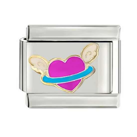 Gold-Plated Titanium Enamel Cross Bracelet - Italian DIY Charm for Little Girls
Gold-Plated Titanium Enamel Cross Bracelet - Italian DIY Charm for Little Girls