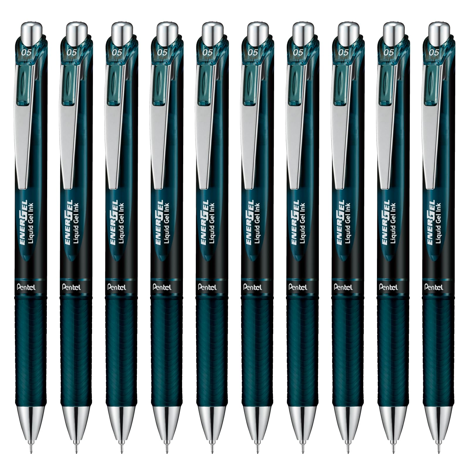 Pentel Gel Ink Energel Knock Ballpoint Indigo 10 Pens Pen, 0.5mm, BLN75A2-SA, Black,
Pentel Gel Ink Energel Knock Ballpoint Indigo 10 Pens Pen, 0.5mm, BLN75A2-SA, Black,
