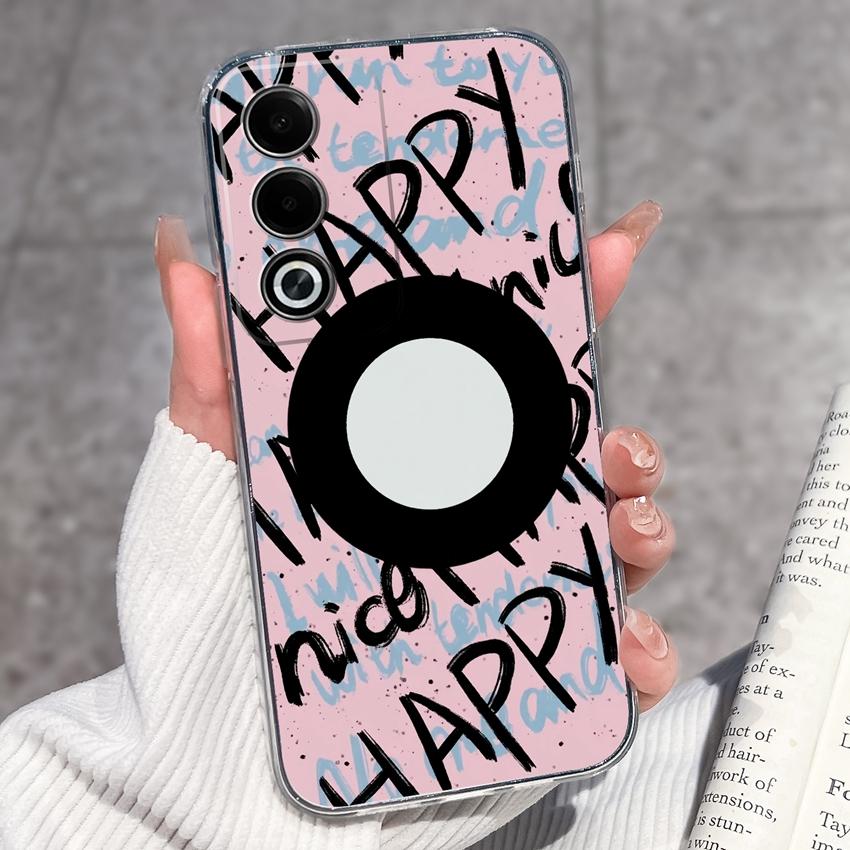 For Oppo A3 A5 A1 Pro A3x AX5 AX5s A7 A8 Ace2 Luxury Shockproof Phone Case Cute Flowers Patterns Transparent TPU Protection Back Cover For Oppo Casing OPPO A5 / AX5
For Oppo A3 A5 A1 Pro A3x AX5 AX5s A7 A8 Ace2 Luxury Shockproof Phone Case Cute Flowers Patterns Transparent TPU Protection Back Cover For Oppo Casing OPPO A5 / AX5